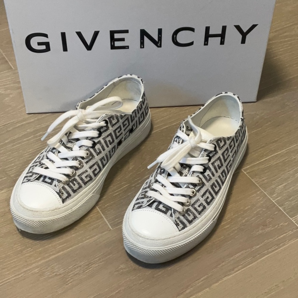Givenchy Black and White Sneakers